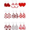 O1CN01flOlP71xkoOVaUMqd_2220909206482-0-cib Wholesale Lover Water saving Drop shaped Love Red Lips Cute Pattern Acrylic Earrings