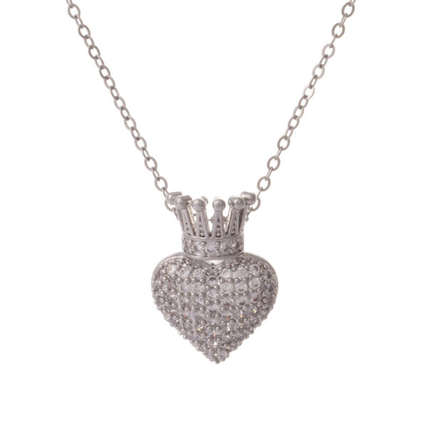 Wholesale Love Crown Necklace Pendant Personalized Accessories