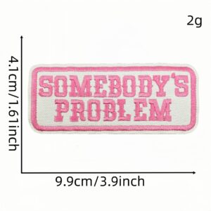 Cartoon english cloth stickers 12 #