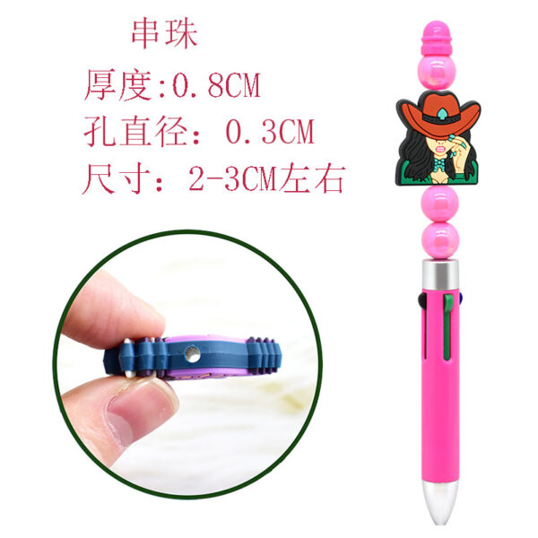 Wholesale Random 100pcs DIY Personalized Creative Teacher Student Music Focal Beads