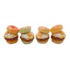 Wholesale Simulated Donut Egg Burger Miniature Food Toy Mini Burger