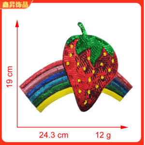 Heated hot melt glue*red*strawberry*strawberry rainbow*height 19*24.3cm