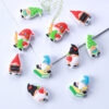 Wholesale 20pcs Cartoon Dwarf ABC Teacher Bead Pen Silicone Beads