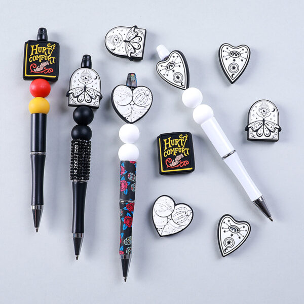 O1CN01fslIYN1CRJRnpEUlv_2217794230077-0-cib Wholesale 20pcs Gothic Theme Silicone Beads