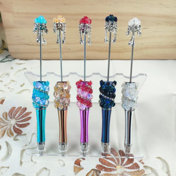 O1CN01ftOJqk248ywHghKE9_934557347-0-cib Wholesale Flash Rose Beadable Pen