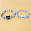 Wholesale Ceramic Jewelry Cat Bracelet Single Circle Niche Ethnic Style Handmade Beaded Bracelet