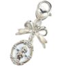 Wholesale Bowknot Pendant Bag Charm Retro Angel Keychain