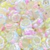 Wholesale 16mm luminous hand-painted oil dripping acrylic beads