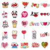Wholesale 50 pcs Valentine's DayLove Cartoon Stickers
