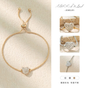 Zircon heart gold