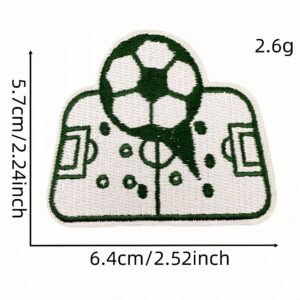 Cartoon football cloth stickers 13 #