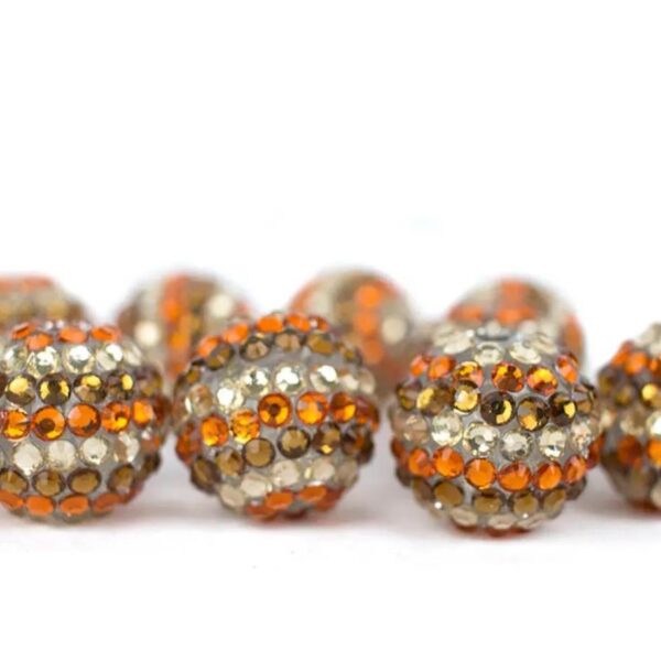 O1CN01g4nzq91QErIg5Asry_2201245431945-0-cib Wholesale 5PCS 20MM Resin Rhinestone Beads Bubblegum Beads