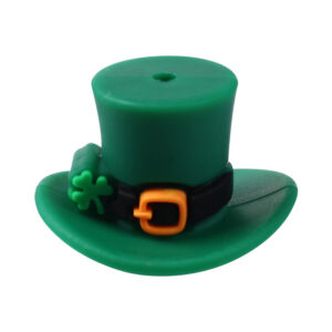 3d lucky hat-dark green