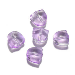 Light purple flowers (20 pcs/pack) / Flowers 9*9mm leaves 14*7mm aperture 1mm