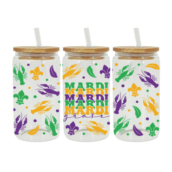 O1CN01gEiurL2HYiAHCbRGJ_1575589163-0-cib Wholesale Cartoon Cute Colorful Carnival 16oz Cup UV DTF Wraps