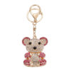Wholesale Rhinestone Teddy Bear Keychain