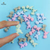 O1CN01gFvYPA1RqhTd9gkLC_2869292163-0-cib Wholesale 10PCS Teether Dinosaur DIY Baby Molded Silicone Beads