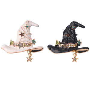 Wholesale Halloween wizard hat brooch