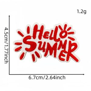 Red series cloth patch 11 #