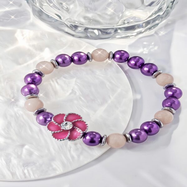 Wholesale Dreamy Luminous Rotating Sunflower Bracelet