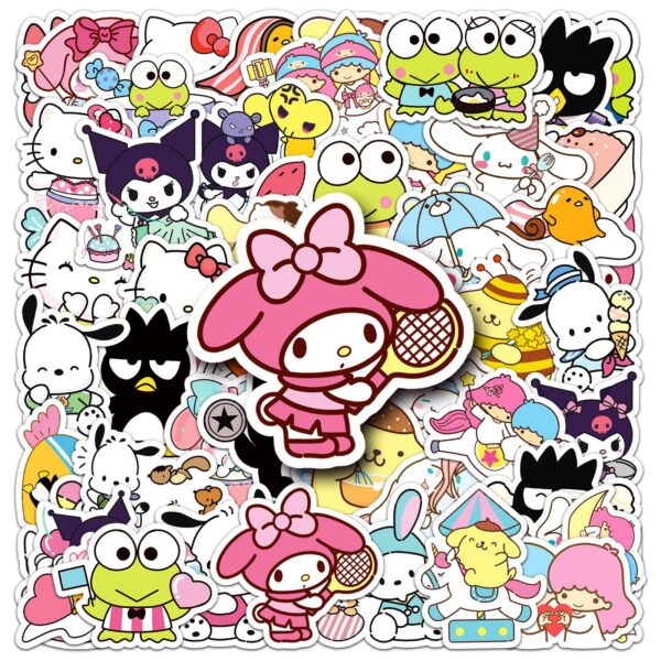 Wholesale 50 Cute Sanrio Doodle Stickers OLY Exclusive