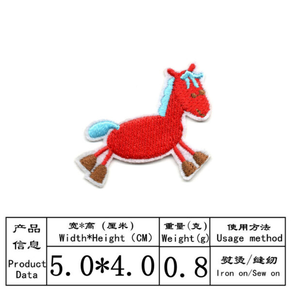 Wholesale Cartoon Animal Embroidery DIY Patches