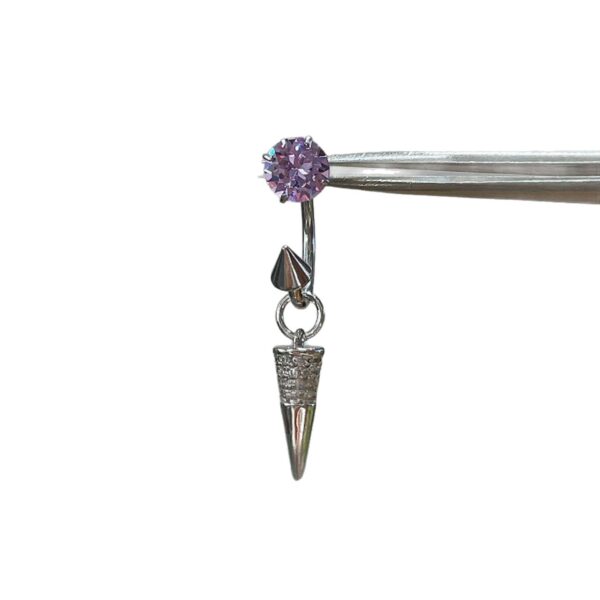 Wholesale Super Flash Cone Retro Punk Earrings