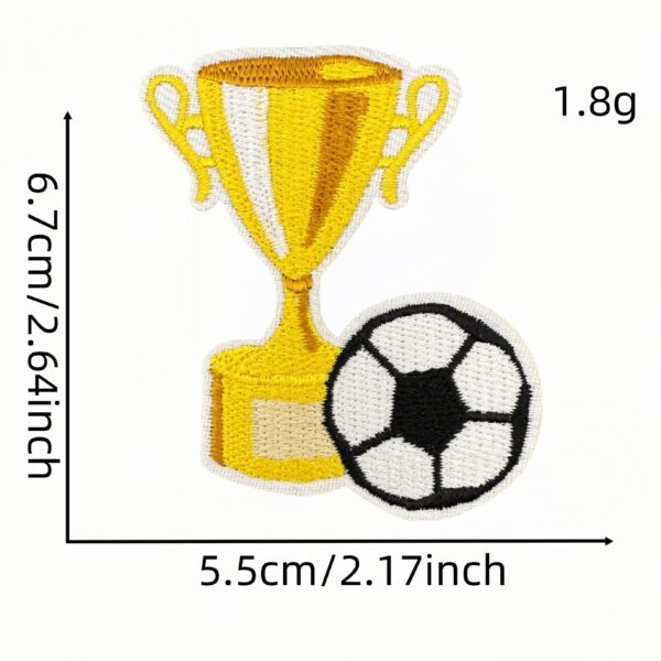 Wholesale Srts series cartoon shoes embroidery DIY Patches