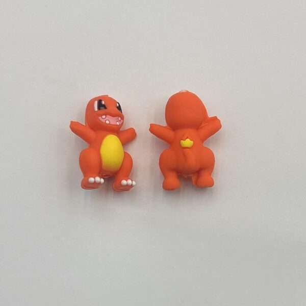 Wholesale 10pcs Printed Creative Color Cartoon Beads