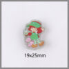 Wholesale glitter cartoon straight-hole DIY acrylic beads OLY Exclusive