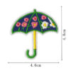 Wholesale Colorful Embroidered Bee Small Umbrella DIY Patches