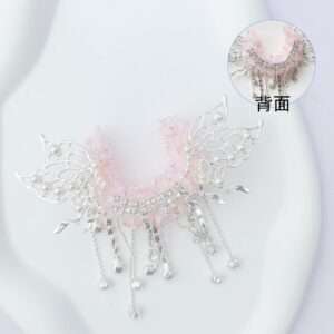 Wings moon ship pink (1 piece)
