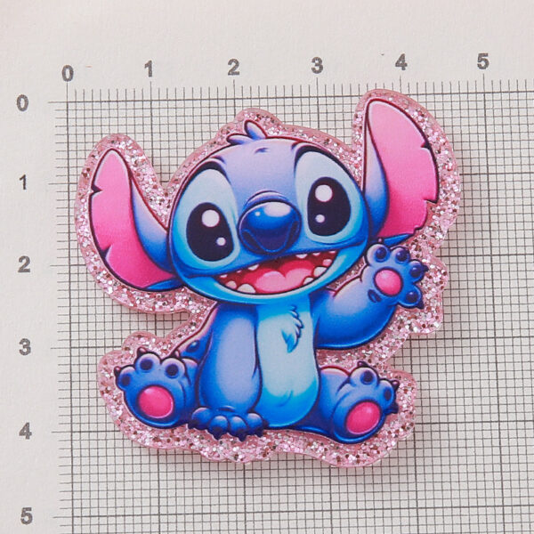 O1CN01gXcWxd1M50QF5Z0DE_2563411382-0-cib Wholesale Glitter Cartoon Acrylic Flatback OLY Exclusive