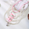 O1CN01gYUYKF1VUxRySi2Yl_2212503332657-0-cib Wholesale Strawberry Set Necklace Pink Valentine's Day Necklace