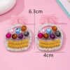 Wholesale Easter Bow Basket Easter Egg Cute Acrylic Earrings