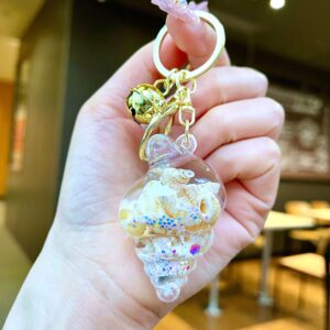 Metal Hardware [White] Small Seashell + Seashell / Quantity 1 is 1