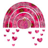 Wholesale Valentine's Day Clothing Printing Heat UV DTF Ready to Press Transfers Wraps