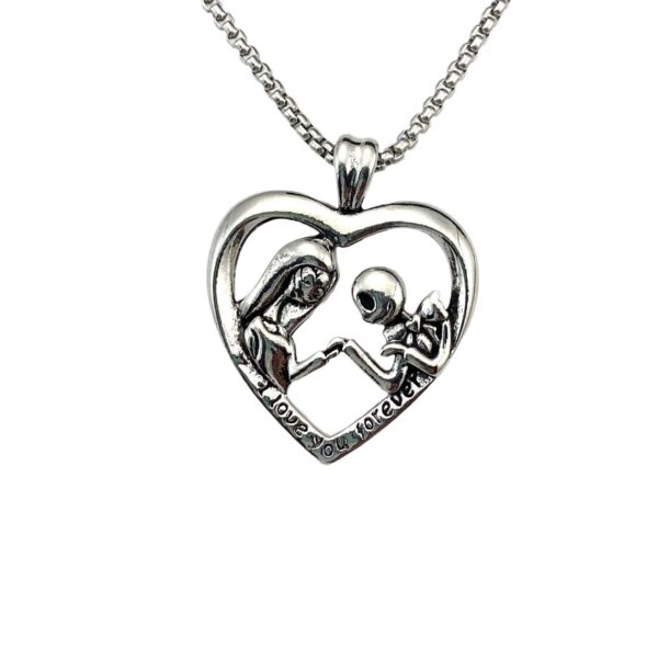 Wholesale Valentine's Day Heart-shaped Pendant Necklace