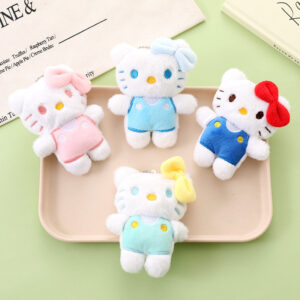 Wholesale Cartoon Plush Bag Charm Cute Cat Doll Brooch OLY Exclusive