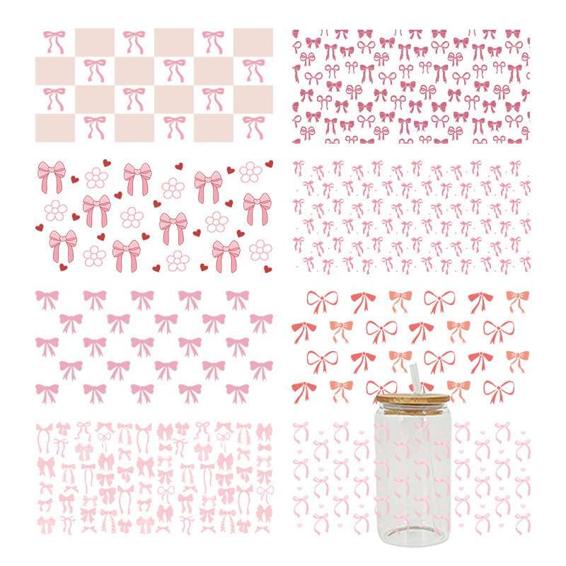 Wholesale UV Transfer Paste Glass Crystal Label Crystal Paste Cross-border Special Paste for 16oz Glass C 23cmX11cm