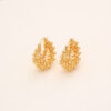 Wholesale Hollow U-shaped Beaded Bag Earrings