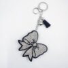 Wholesale crystal rhinestone bow keychain