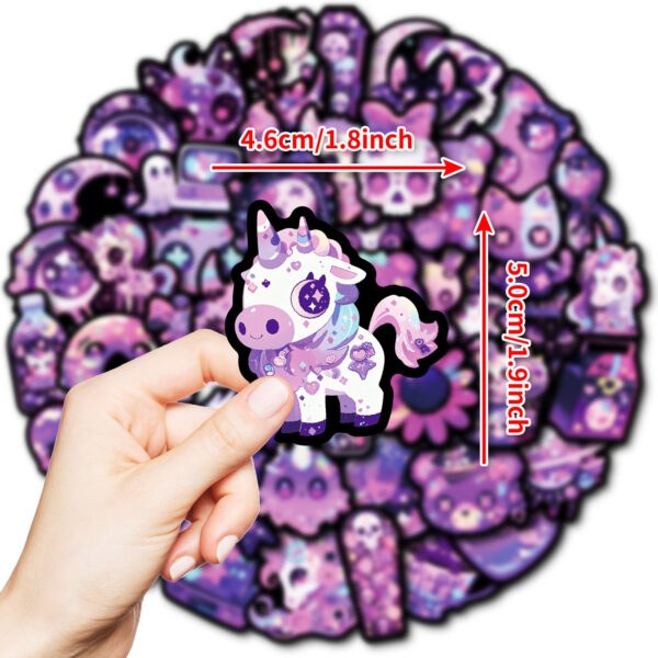 Wholesale 50 Cute Hand-Drawn Gothic Magic Stickers