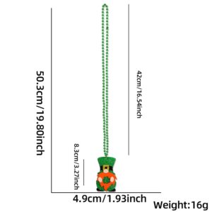 Dwarf model / St. patrick's day necklace