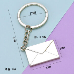 X-1470 Couple Envelope Keychain