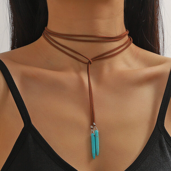 Wholesale Bohemian Ethnic Turquoise Necklace