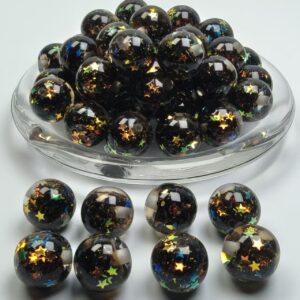 D8 / 16mm resin built-in five-pointed star ball