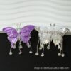 Wholesale colored butterfly diamond ball tassel beads