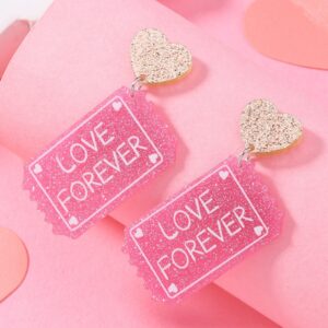 Love forever earrings