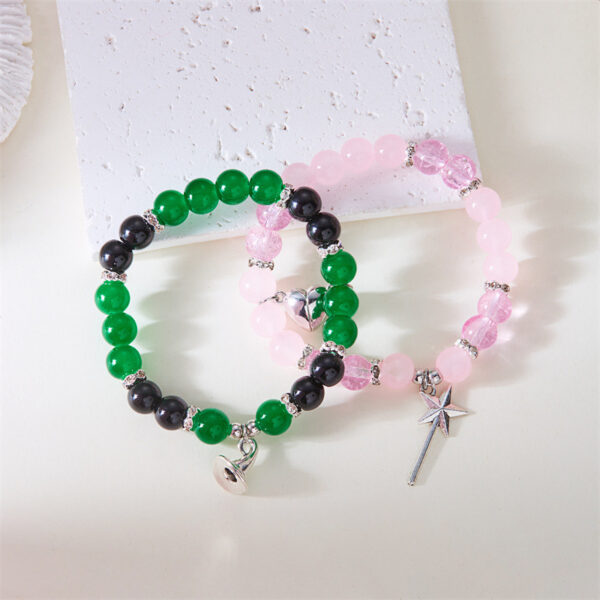 Wholesale Magic Witch Glass Love Magnetic Bracelet